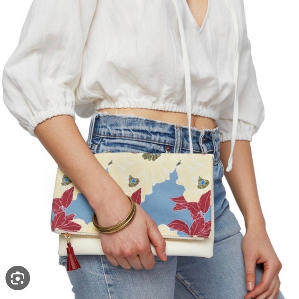 Rachel Pally reversible clutch